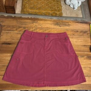 Kuhl skirt, Maroon color, size 14